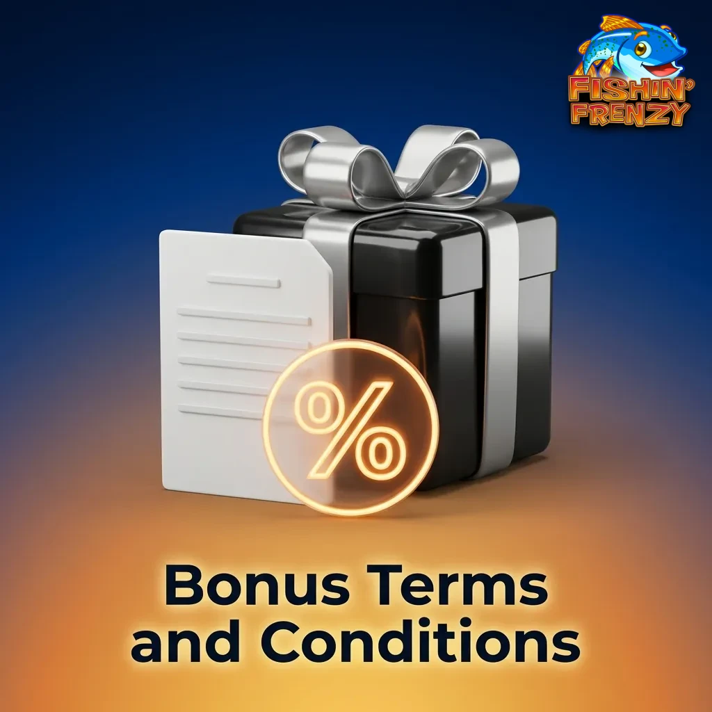 Fishin Frenzy bonus terms guide showing wagering requirements, game contribution, bet limits, expiry dates, and withdrawal rules.
